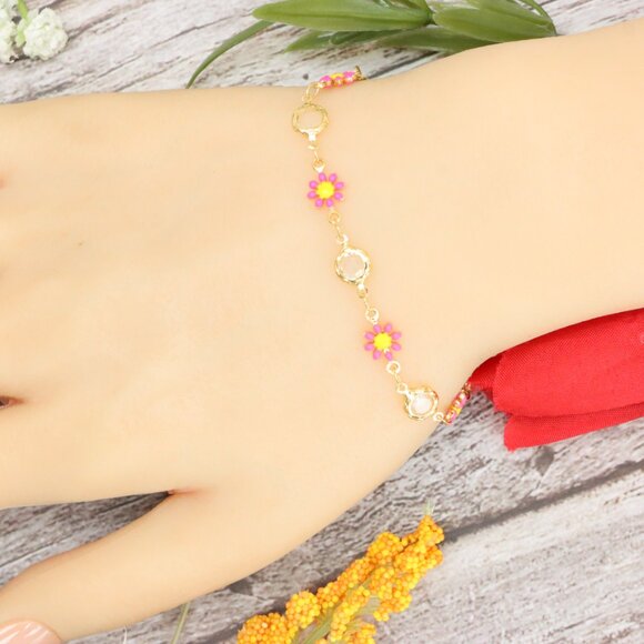 "Trendy Bracelet for Girls & Women – Cute, Adjustable & Gift-Ready | MLCRC1179 - Picture 6 of 10